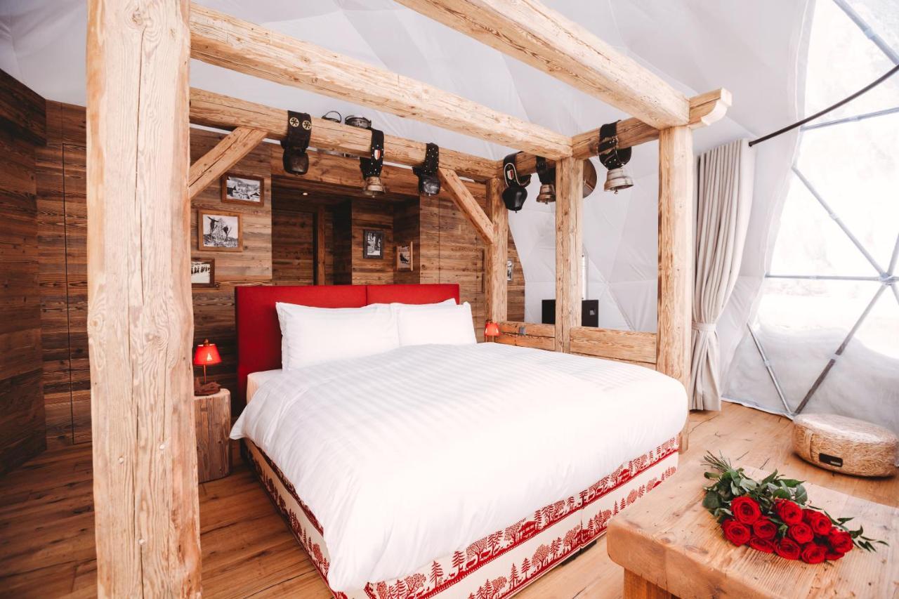 Whitepod Original Hotel Monthey Bagian luar foto