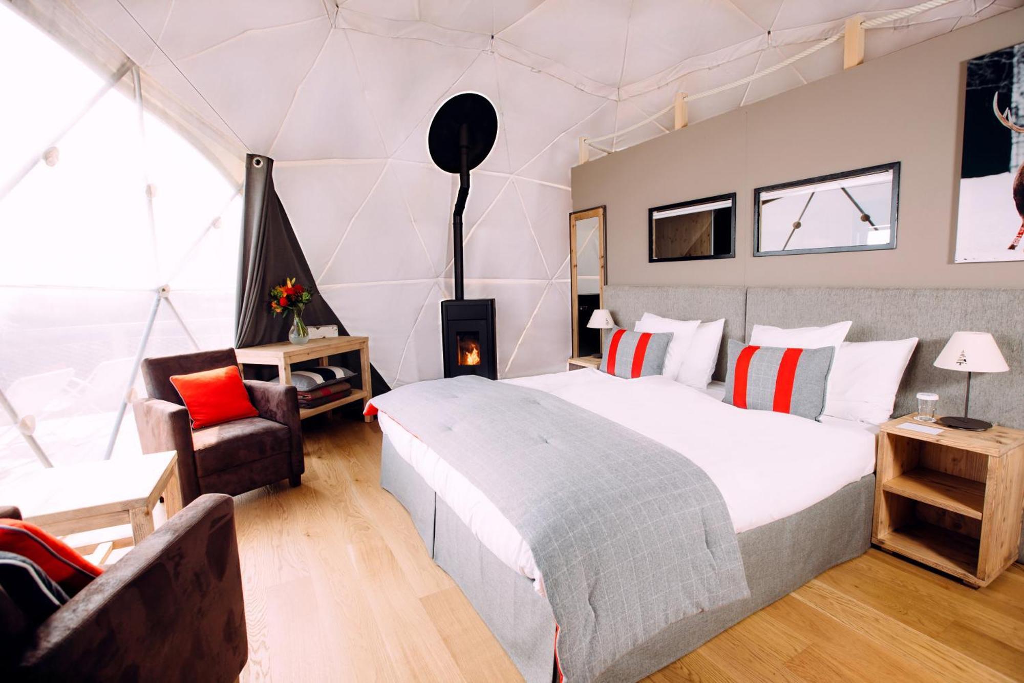 Whitepod Original Hotel Monthey Bagian luar foto