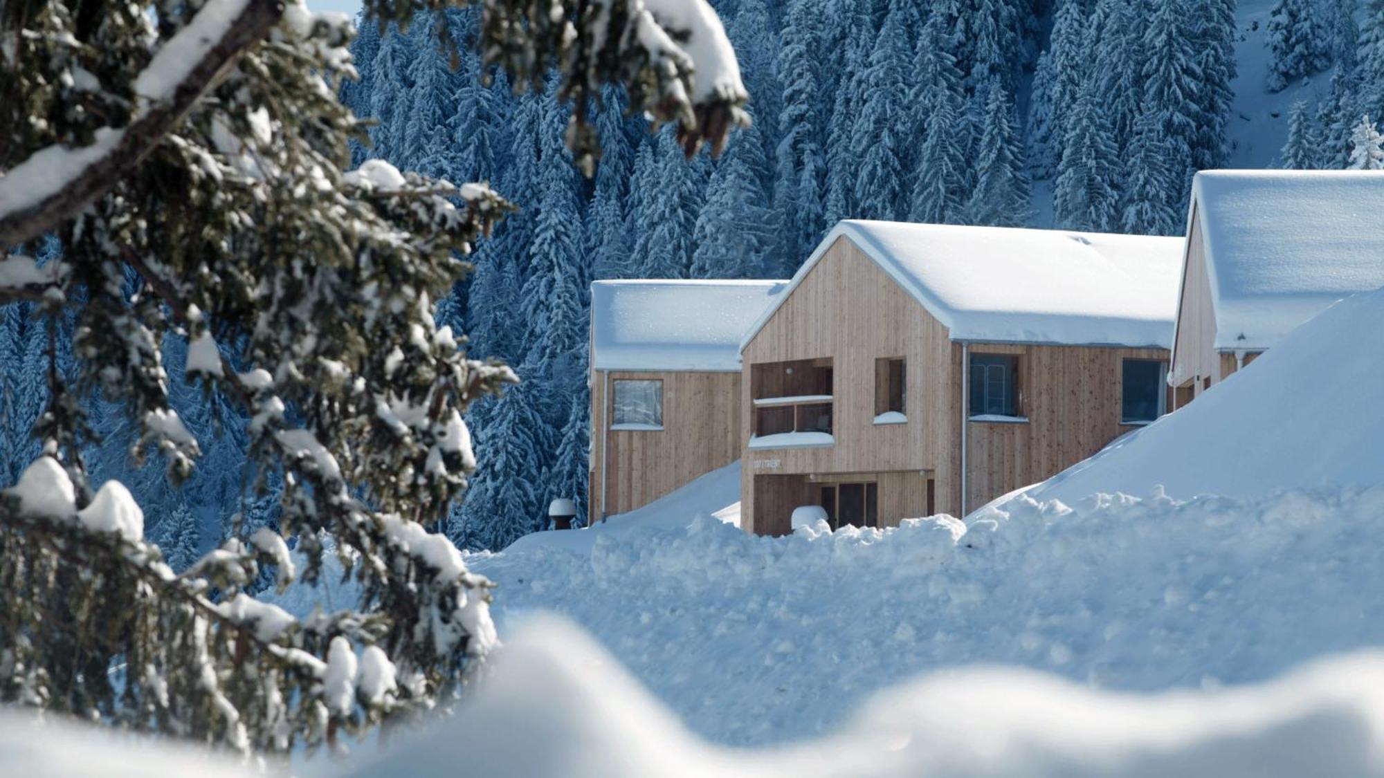 Whitepod Original Hotel Monthey Bagian luar foto