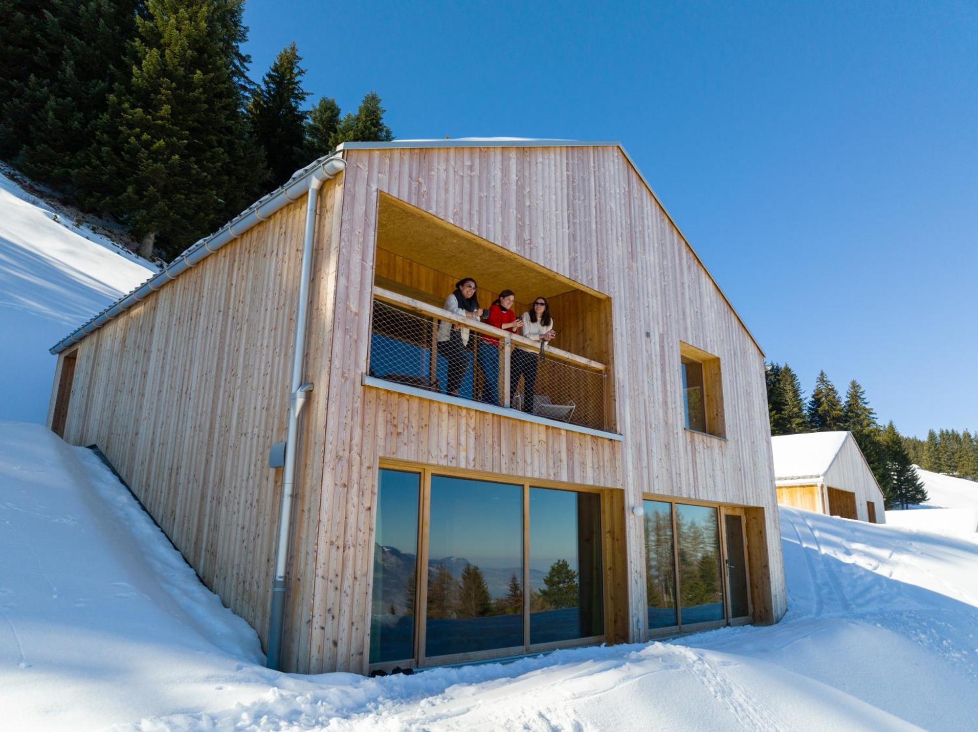 Whitepod Original Hotel Monthey Bagian luar foto